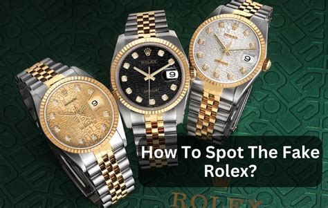 how to identify a rolex